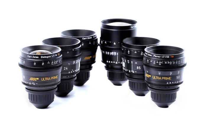 ARRI Ultra Prime Lenses