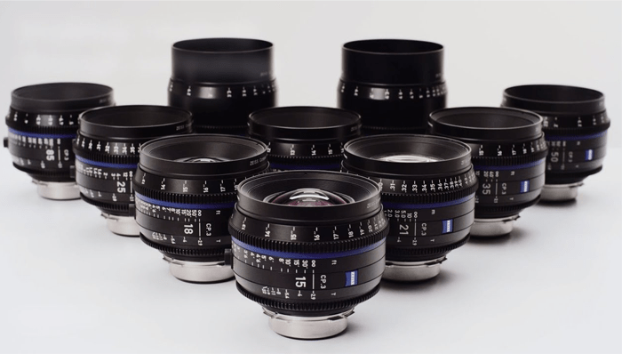 Zeiss Compact Prime CP.3 Lenses